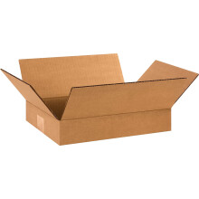 12 x 9 x 2 Corrugated Cardboard Boxes, Flat 12'L x 9'W x 2'H, Pack of 25 Shipping, Packaging