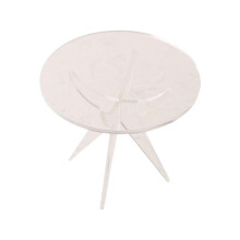 Coffee Table Round 12 Figures DIY Accessories Pretend Play Toy for Dolls