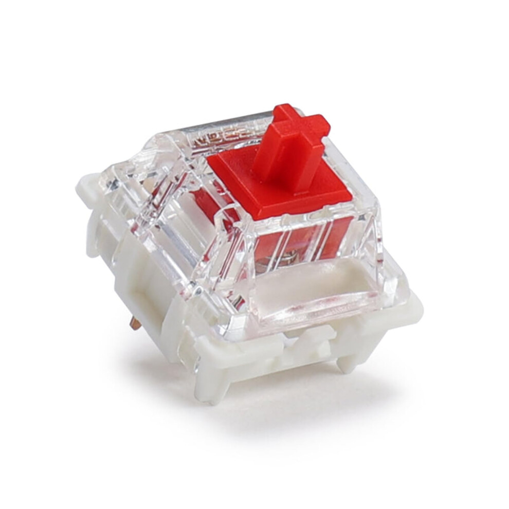 Gateron G Pro 3.0 Switches 5Pin Prelubed Linear Mechanical Keyboard Switch (70 Pcs,Pro ) Red 9365049509510