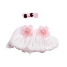 Doll Dress and Doll Hairpin Soft Costume Accessories for 15cm Doll Baby Doll