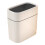 Plastic Trash Bin Trash Can with Push Down Lid for-Type D 1