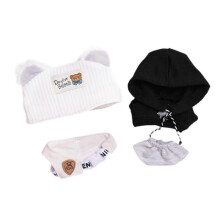 15cm Doll Clothes Hoodie Set Girl Doll Stylish Photo Props Adorable Soft DIY