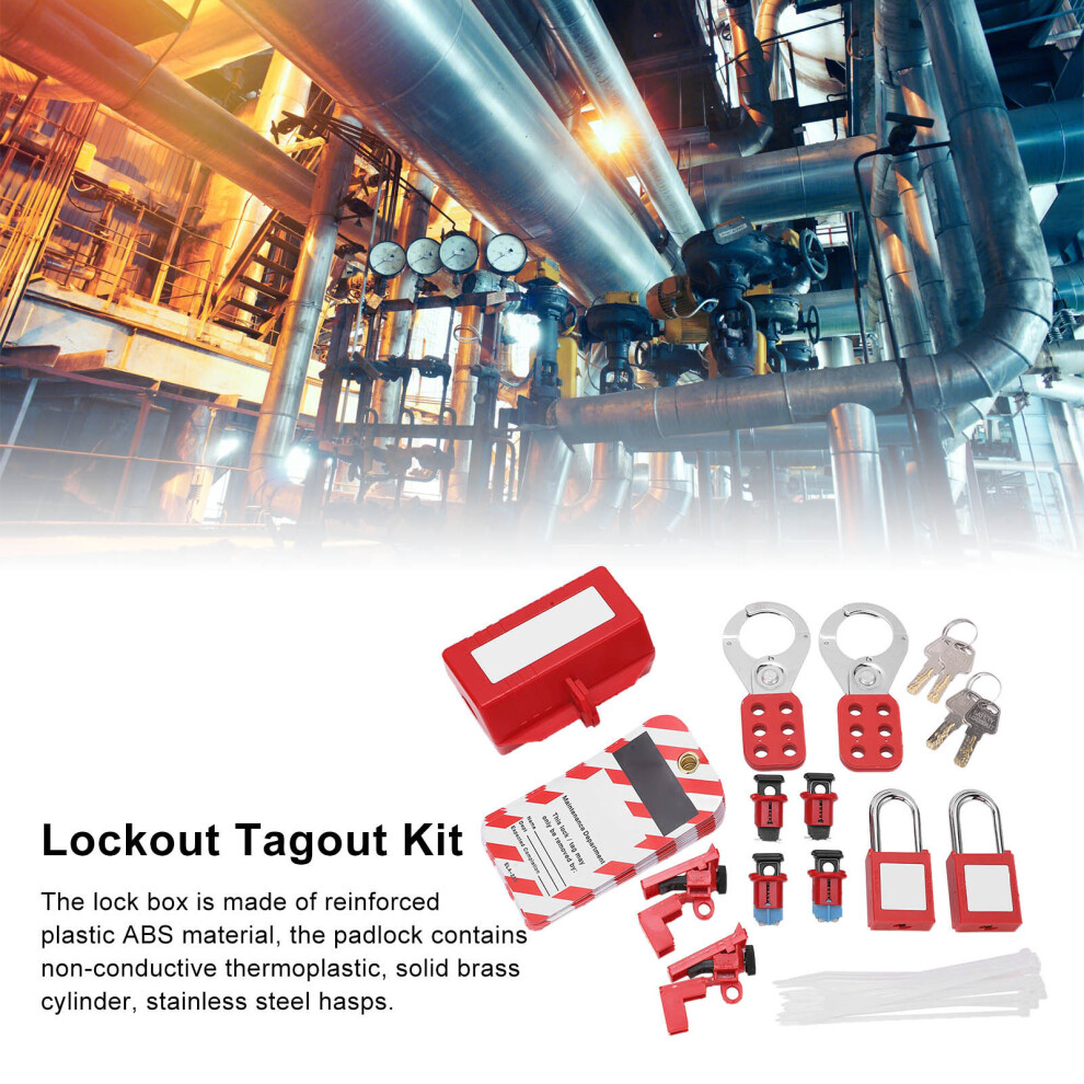 Elektrischer Leistungsschalter Lockout Tagout Kit 8141948372155