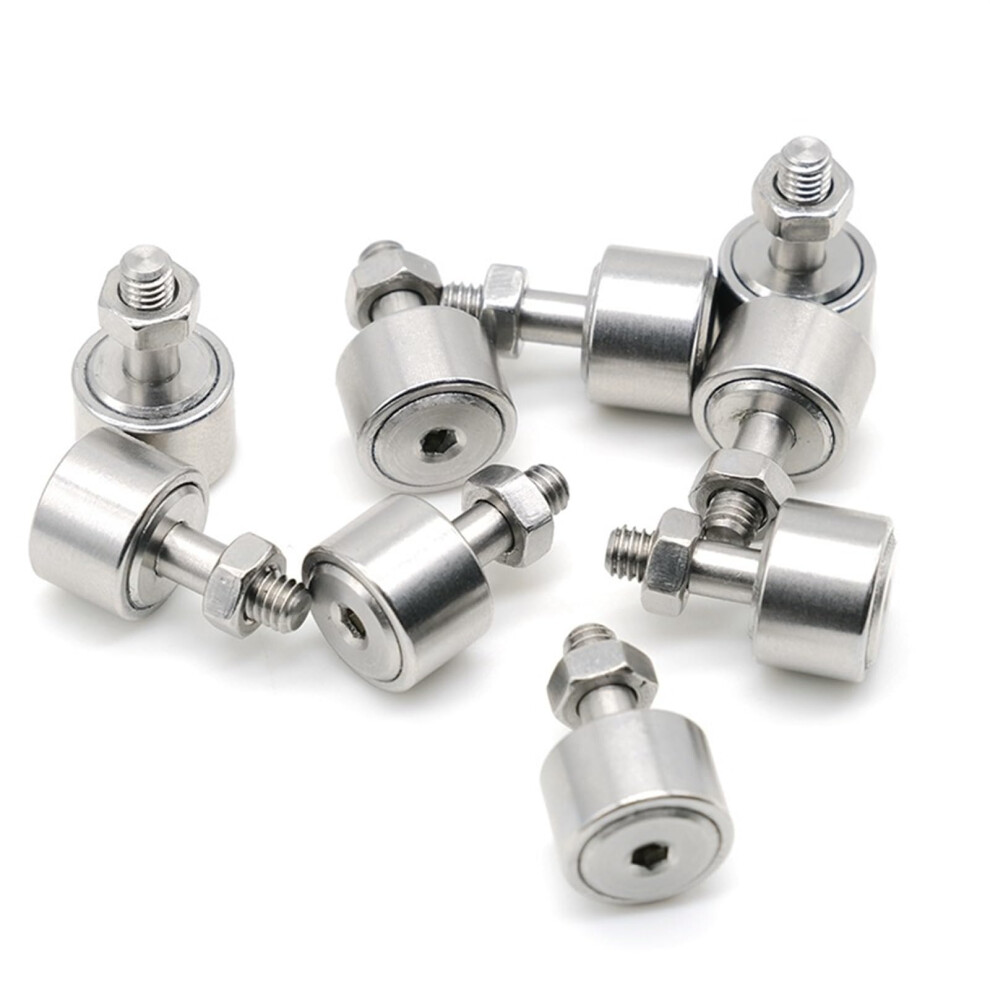 1Pcs Cfs4v Kr8 Cam Follower Bearing Roller Track Runner Bearing M4x8x15mm Sus304 9189345731723