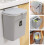 Hanging Small Trash Can, Easy Install Hanging Non Smelling Fruit Fly Free Kitchen Compost Bin, Space Saving Odorless Storage for Multiple Uses 1