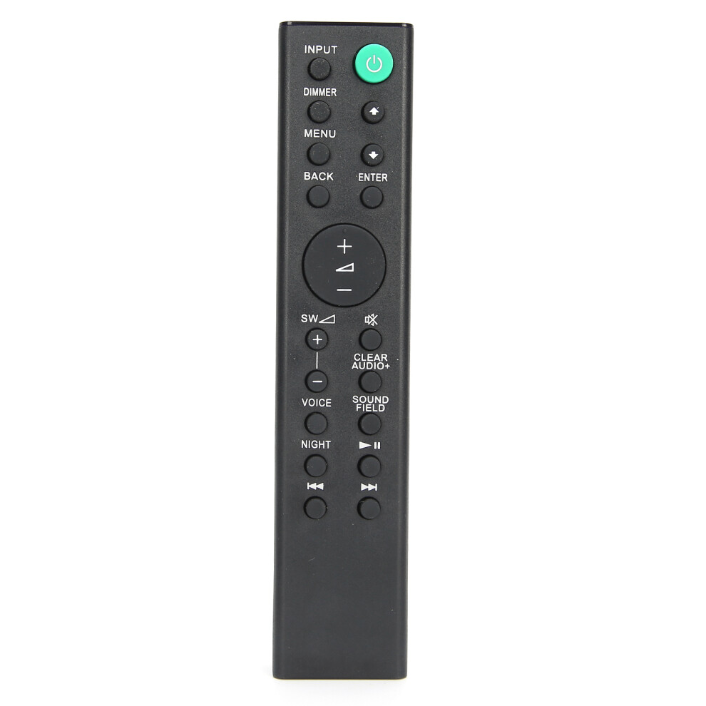 Replacement Remote Control For Sound Bar System, No Programming Needed 90 Days Warranty Replacement For Rmt-Ah200u Ht-Rt3 Ht-Ct390 Sa-Ct390 Sa-Wct390 9416038816536