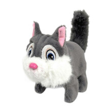 (19x8x17cm, Gray) Electric Plush Toy Party Favors Electronic Pet for Infants Holiday Gift Kids Brown