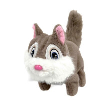 (19x8x17cm, Brown) Electric Plush Toy Party Favors Electronic Pet for Infants Holiday Gift Kids Brown