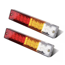Luci posteriori a LED per rimorchio, impermeabili, resistenti, multifunzione, ad alta luminosità, universali, con barra luminosa per rimorchio con