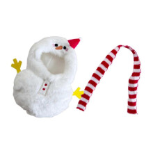 Plush Doll Clothes Photo Props Doll Accessories with Scarf for 6.69inch Doll