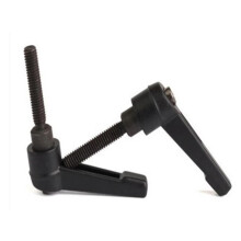 1PC M4 M5 M6 M8 M10 M12 Clamping Lever Machinery Adjustable Handle Locking External Male Thread Knob(M6x32mm) M6x32mm Male Thread