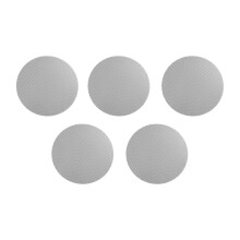 Set van 5 roestvrijstalen koffiefilters met secundaire-53MM