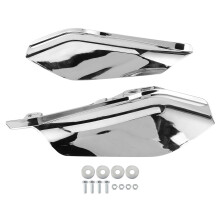 Protezioni termiche per motore di moto, deflettori d'aria realizzati con materiale resistente e antiruggine per un isolamento termico affidabile.