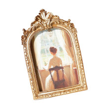 Decoratieve antieke boog fotolijst harsen huisaccent voor-6 inch
