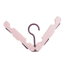 Antislip opvouwbare kleerhanger Meerdere kleuren-roze nieuw