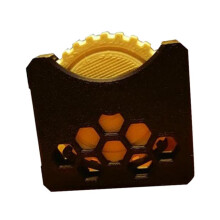 (4.8cmx4.8cmx0.8cm, black yellow) Clicking Wheel Fidget Sensory Toy Bath Toys Coordination Novelty Sensory Fidget Click for Holiday Gift Learning