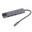 Προσαρμογέας πολλαπλών θυρών USB C Hub, Σταθμός σύνδεσης με Ethernet, Έξοδος HDMI 4K, Γρήγορη 1