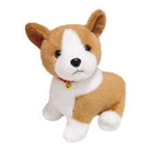 Corgi Dog Plush Toy Lovely Puppy Plush Doll for Children Kids Birthday Gifts 25cm