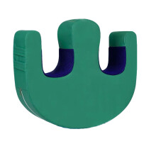 (绿色皮革, 47*39*13) Turn-over assisted side-turning bed mountain-shaped nursing pad