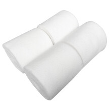 4 Rollen weißes, dickes