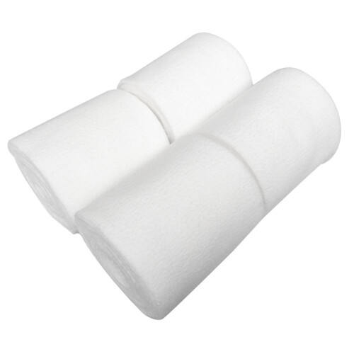 4 Rollen weißes, dickes