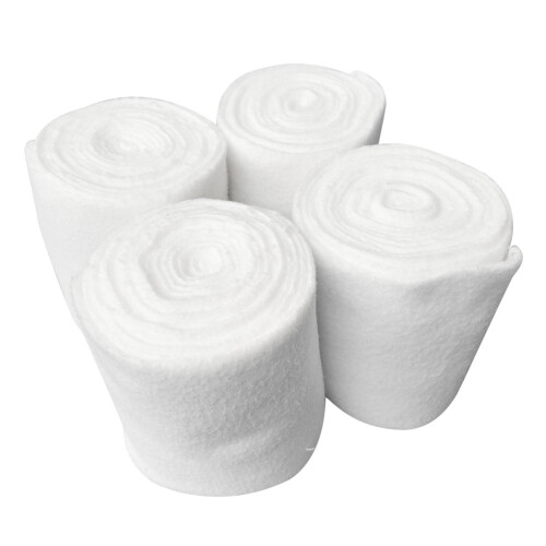 4 Rollen weißes, dickes 1