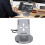 10-in-1-Dockingstation, 360 Grad drehbar, 12