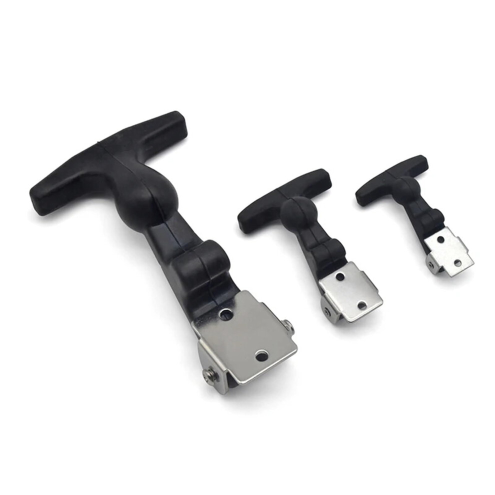 Xk709 Thandle Rubber Flexible Draw Latches Black 1Pcs(Xk7092304) 9426802009651