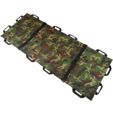Rescue Stretcher Folding Stretcher Transfer Blanket with Handles Double Thick Oxford Cloth Emergency Stretcher,P