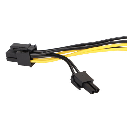 6Pcs GPU Power Kabel PCIE 6Pin zu 8Pin Stecker auf