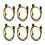 6Pcs GPU Power Kabel PCIE 6Pin zu 8Pin Stecker auf 2