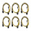 6Pcs GPU Power Kabel PCIE 6Pin zu 8Pin Stecker auf 4