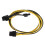 6Pcs GPU Power Kabel PCIE 6Pin zu 8Pin Stecker auf 15
