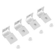 4Pcs Edelstahl Fisch Tank Unterstützung Halterung