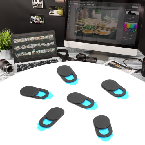 6Pcs Webcam Abdeckung Schutz Ultra Dünne Web