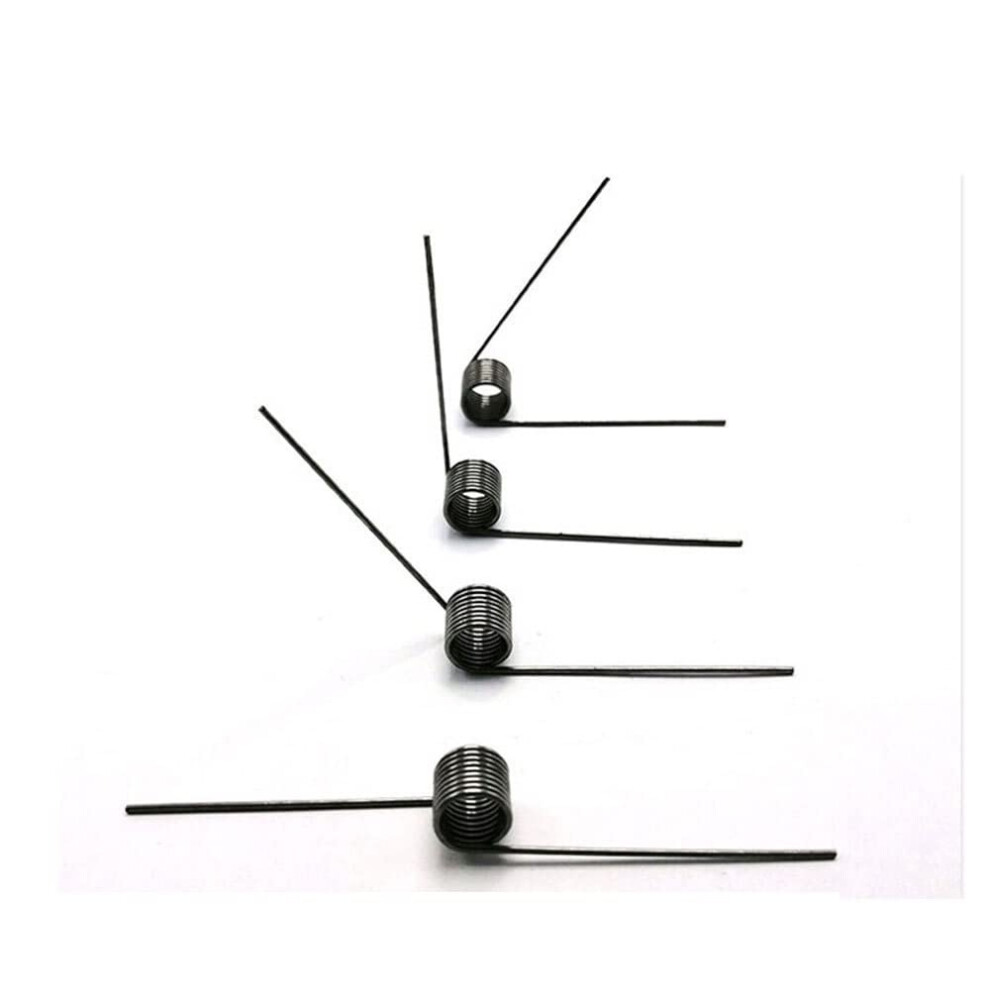 VSpring, 2.0mm Wire Diameter Torsion Small Torsion Spring, Hairpin Spring, 180/120/90/60 Degree Torsion