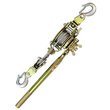 Cable ratchet puller, Hand power puller, Multifunctional winch, portable wire rope tool, Alloy steel, Load capacity: 2T/3T/4T