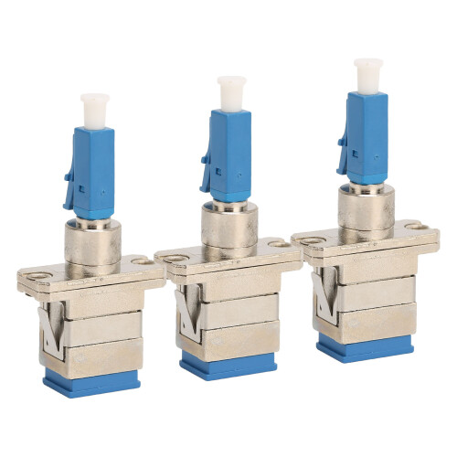 2 Stück LC-Stecker auf SC-Buchse-Adapter, 2