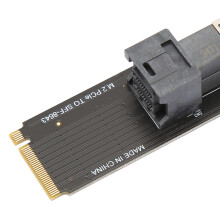 M.2 PCIE 4.0 auf SFF8643 U2 Adapter M.2 NVME auf