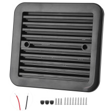 Ventilateur d'extraction unidirectionnel pour camping-car, anti-poussière, silencieux, puissant et rafraîchissant, facile à installer, en ABS