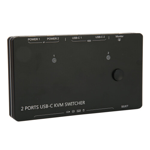 Typ C KVM-Switch 2 In 1 Out 10Gbps 3840x2160 30Hz