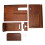 Telefon-Dockingstation, Holz, multifunktional, 1