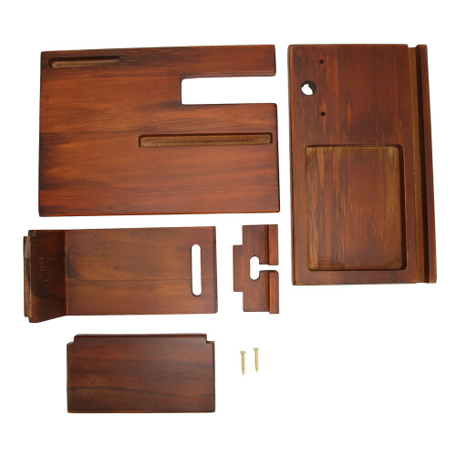 Telefon-Dockingstation, Holz, multifunktional,