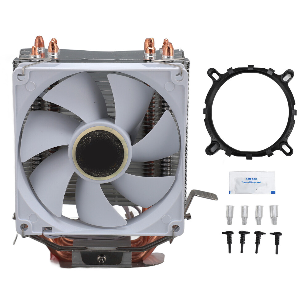 9Cm Cpu-Kã¼Hler 4 Heatpipes 3-Draht Leise 8141948416729