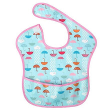 (Small umbrella (rough bib)) Summer waterproof bibs for children, thin, soft, easy to wash, drool bibs for 1-4 year olds, baby bibs.