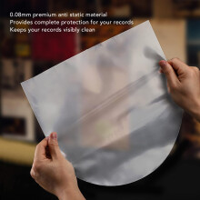 12-Zoll-Schallplatten-Innenhüllen verhindern