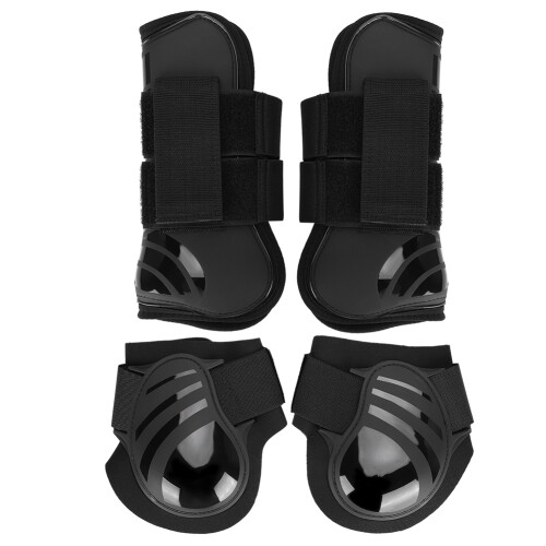 2 Paar elastische Pferdestiefel, verdicken 2