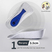 (3.5cm, white) Orthopedic High Pads 2.0, The Innovative Height Increasing Insoles with Arch Support for Enhanced Comfort and Stability