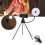 10-stufiges LED-Selfie-Ring-Make-up-Licht mit 13