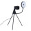 10-stufiges LED-Selfie-Ring-Make-up-Licht mit 4
